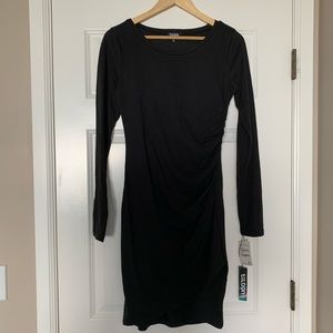 Black long sleeve dress for fall